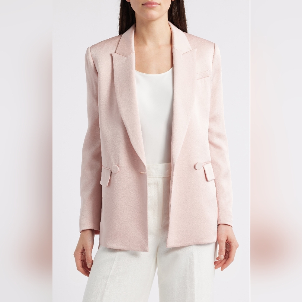 Veronica Beard "Sevyn" Jacket in Pink Shell - Sz 4 - NWT